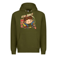 Army Green kaylee kawaii Premium Hoodie - linhVisuals