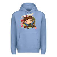 Colony Blue kaylee kawaii Premium Hoodie - linhVisuals