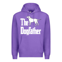 Purple the dogfather Premium Hoodie - linhVisuals