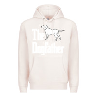 Pale Pink the dogfather Premium Hoodie - linhVisuals