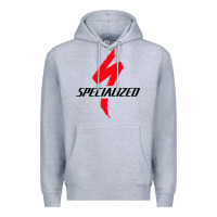Heather Grey Specialized Bikes Bicycle Premium Hoodie - linhVisuals