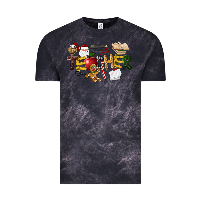 Christmas Teacher Vintage Tee by LillyAllenDesigns | Teevron