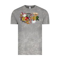 Cloud Rock christmas teacher Vintage Tee - LillyAllenDesigns