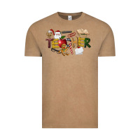 Vintage Coffee christmas teacher Vintage Tee - LillyAllenDesigns