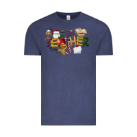 Vintage Denim christmas teacher Vintage Tee - LillyAllenDesigns