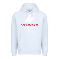 White Specialized Bikes Bicycle Premium Hoodie - linhVisuals