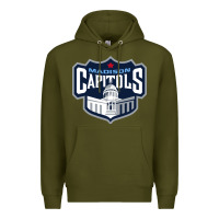 Army Green madison capitols Premium Hoodie - linhVisuals