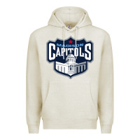 Oatmeal Heather madison capitols Premium Hoodie - linhVisuals
