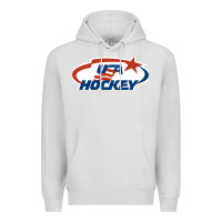 Dove Grey usa hockey Premium Hoodie - linhVisuals