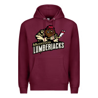 Burgundy muskegon lumberjacks dc143c Premium Hoodie - linhVisuals