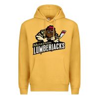 Mustard muskegon lumberjacks dc143c Premium Hoodie - linhVisuals