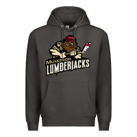 Smoke muskegon lumberjacks dc143c Premium Hoodie - linhVisuals
