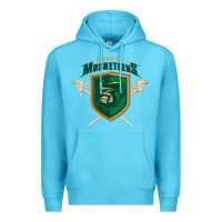 Ocean Blue sioux city musketeers Premium Hoodie - linhVisuals