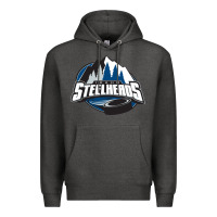 Charcoal Heather idaho steelheads mountain Premium Hoodie - linhVisuals