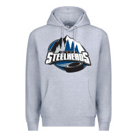 Heather Grey idaho steelheads mountain Premium Hoodie - linhVisuals