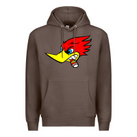 Coffee woody woodpecker tshirt Premium Hoodie - linhVisuals