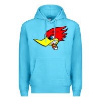 Ocean Blue woody woodpecker tshirt Premium Hoodie - linhVisuals