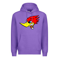 Purple woody woodpecker tshirt Premium Hoodie - linhVisuals