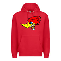 Red woody woodpecker tshirt Premium Hoodie - linhVisuals