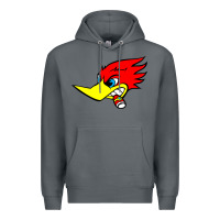 Rock woody woodpecker tshirt Premium Hoodie - linhVisuals
