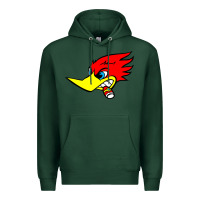 Sports Green woody woodpecker tshirt Premium Hoodie - linhVisuals