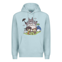 Blue Mist totorooo tshirt Premium Hoodie - linhVisuals