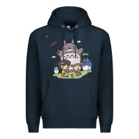 Navy totorooo tshirt Premium Hoodie - linhVisuals