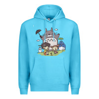 Ocean Blue totorooo tshirt Premium Hoodie - linhVisuals