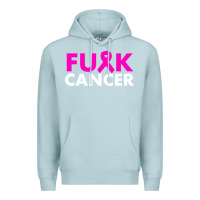 Blue Mist fck cancer Premium Hoodie - linhVisuals