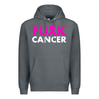 Rock fck cancer Premium Hoodie - linhVisuals