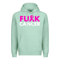 Seafoam fck cancer Premium Hoodie - linhVisuals