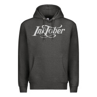Charcoal Heather inktober t shirt Premium Hoodie - linhVisuals