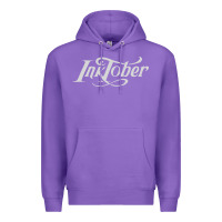 Purple inktober t shirt Premium Hoodie - linhVisuals