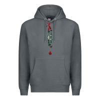 Rock Maldives Map Flag Drawing Line Art Premium Hoodie - linhVisuals