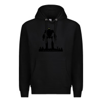 Black iron giant Premium Hoodie - linhVisuals