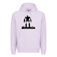 Lilac iron giant Premium Hoodie - linhVisuals