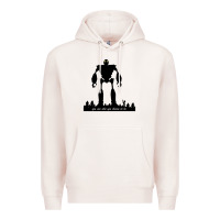 Pale Pink iron giant Premium Hoodie - linhVisuals