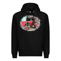 Black tractor t  shirt tractor t  shirt Premium Hoodie - linhVisuals