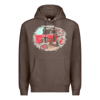 Coffee tractor t  shirt tractor t  shirt Premium Hoodie - linhVisuals