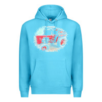 Ocean Blue tractor t  shirt tractor t  shirt Premium Hoodie - linhVisuals