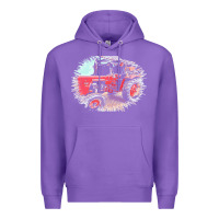Purple tractor t  shirt tractor t  shirt Premium Hoodie - linhVisuals