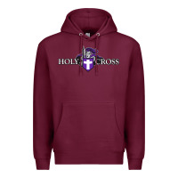 Burgundy holy cross crusaders Premium Hoodie - linhVisuals
