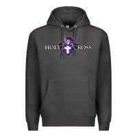 Charcoal Heather holy cross crusaders Premium Hoodie - linhVisuals