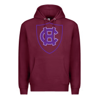 Burgundy holy cross crusaders Premium Hoodie - linhVisuals