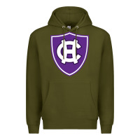 Army Green holy cross crusaders Premium Hoodie - linhVisuals