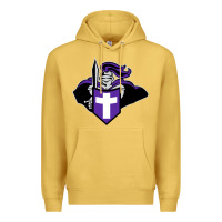 Antique Gold holy cross crusaders Premium Hoodie - linhVisuals