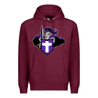 Burgundy holy cross crusaders Premium Hoodie - linhVisuals