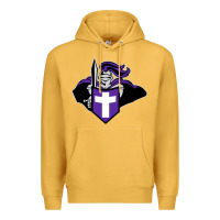 Mustard holy cross crusaders Premium Hoodie - linhVisuals