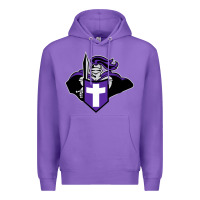 Purple holy cross crusaders Premium Hoodie - linhVisuals