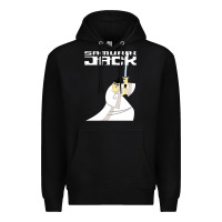 Black samurai jack Premium Hoodie - linhVisuals